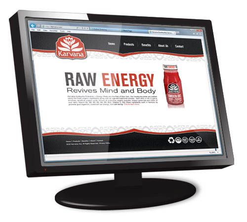 Karvana Kombucha Product Site